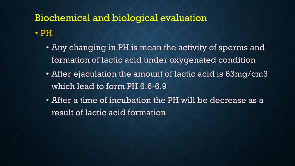biochemical and biological evaluation