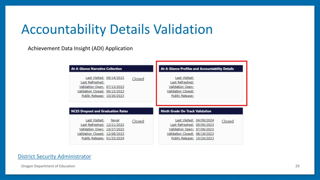 accountability details validation 1