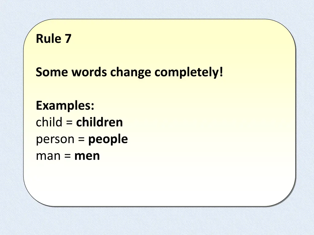 rule 7
