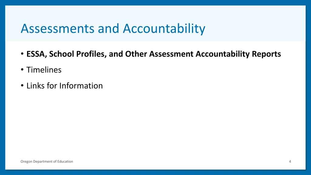 assessments and accountability 1