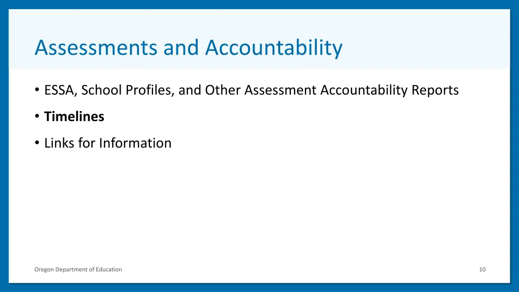 assessments and accountability 2