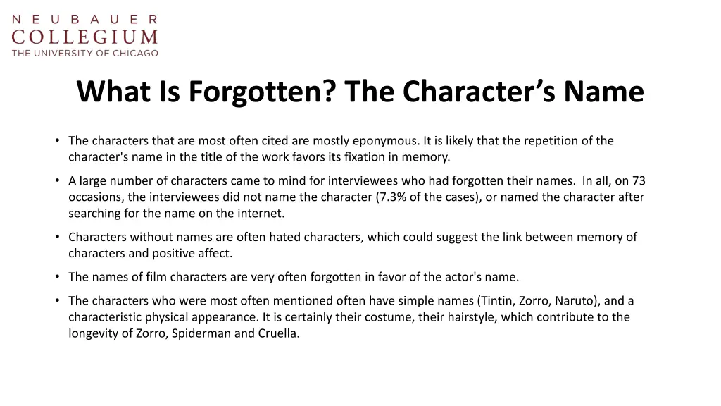 what is forgotten the character s name