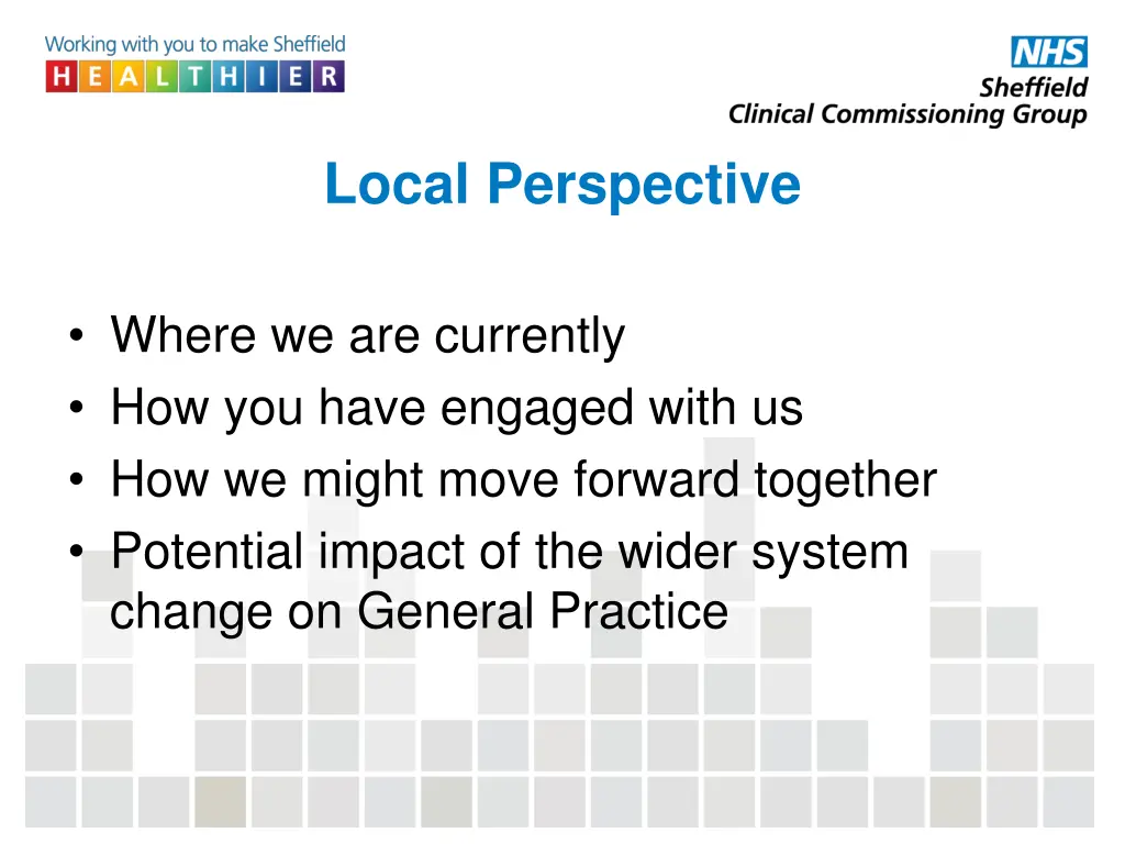 local perspective