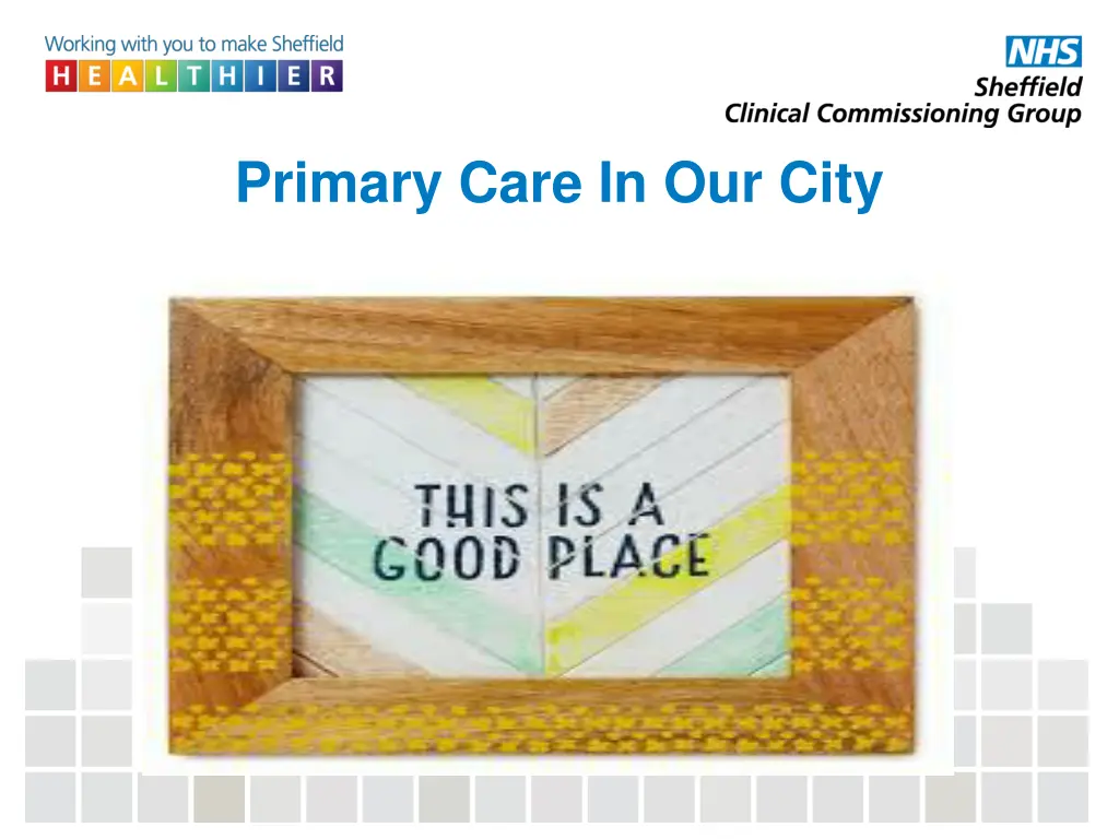 primary care in our city