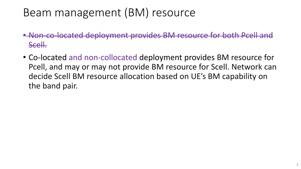 beam management bm resource