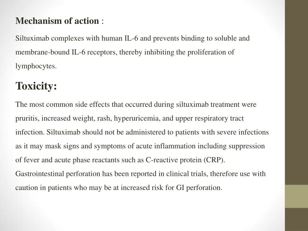 mechanism of action