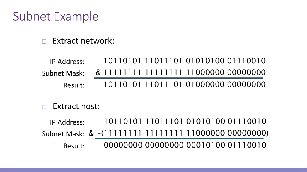 subnet example
