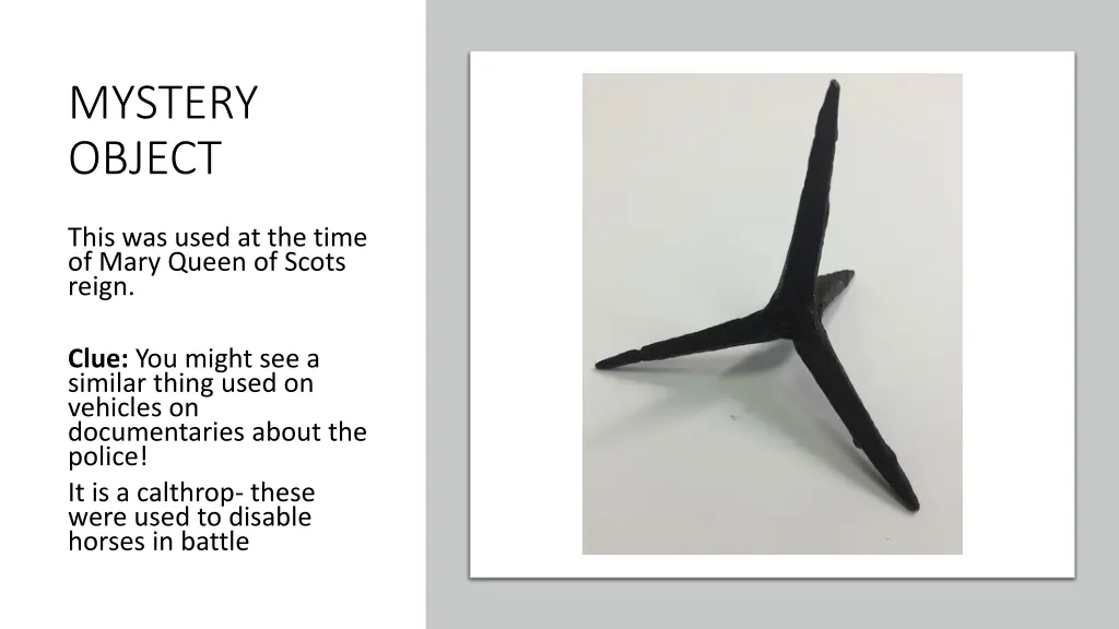 mystery object 1
