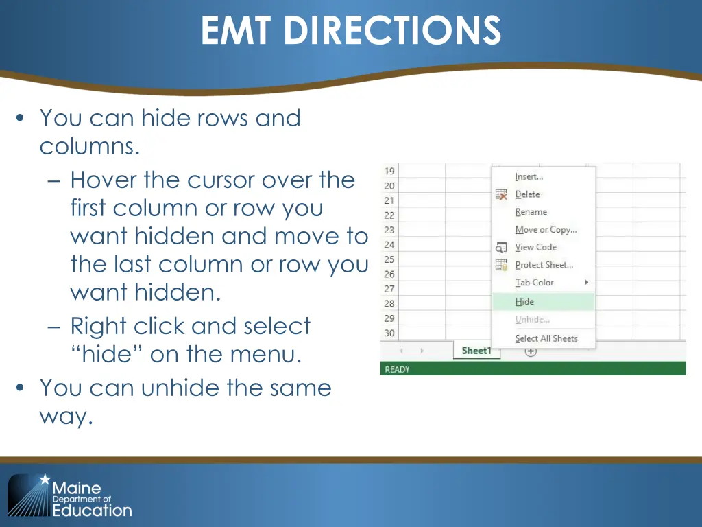 emt directions 3