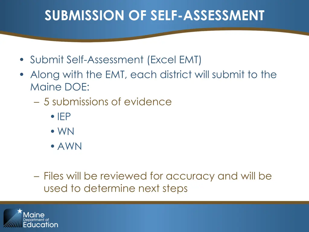 submission of self assessment