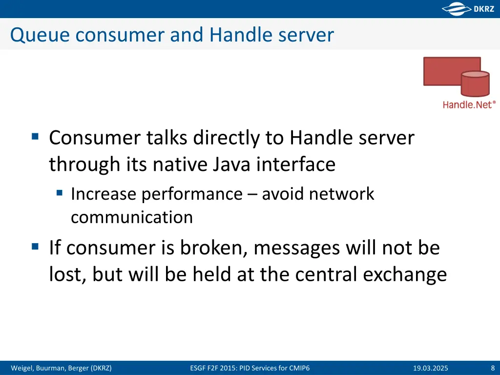 queue consumer and handle server