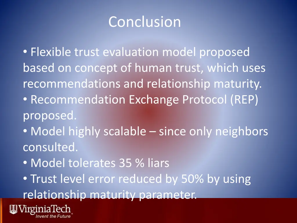 conclusion