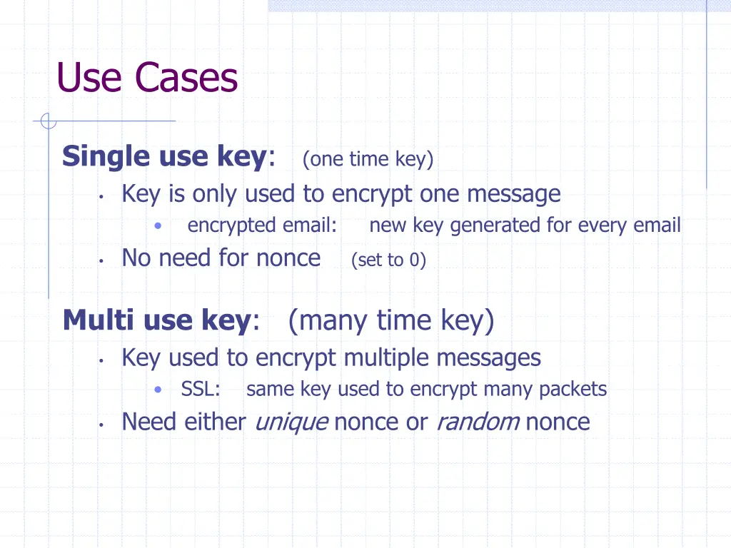 use cases