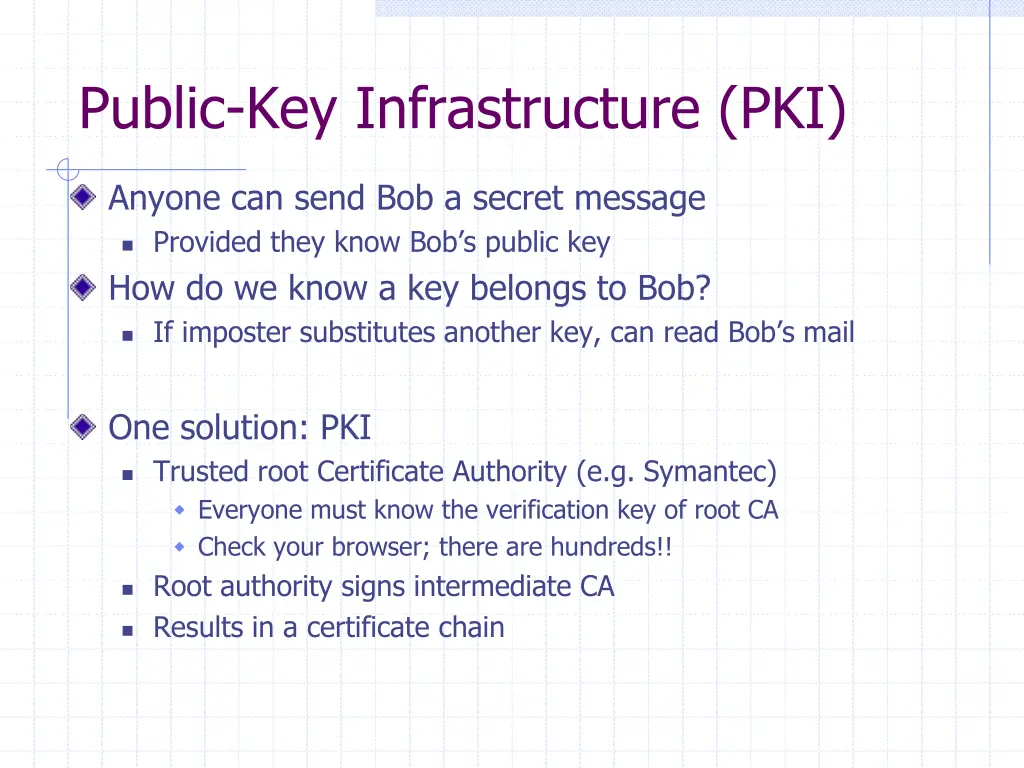 public key infrastructure pki