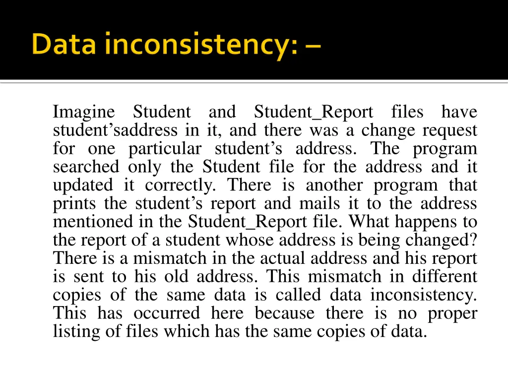 imagine student and student report files have