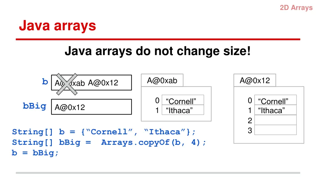 2d arrays 1