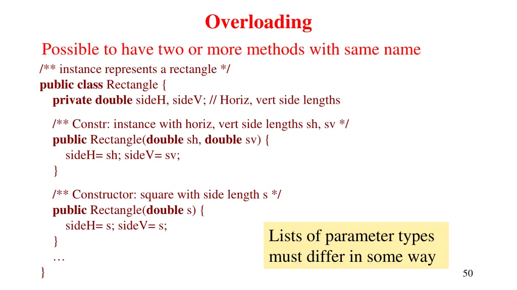overloading