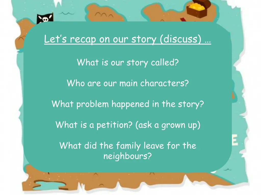 let s recap on our story discuss
