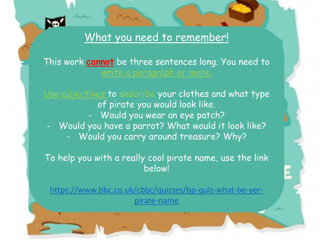 what you need to remember