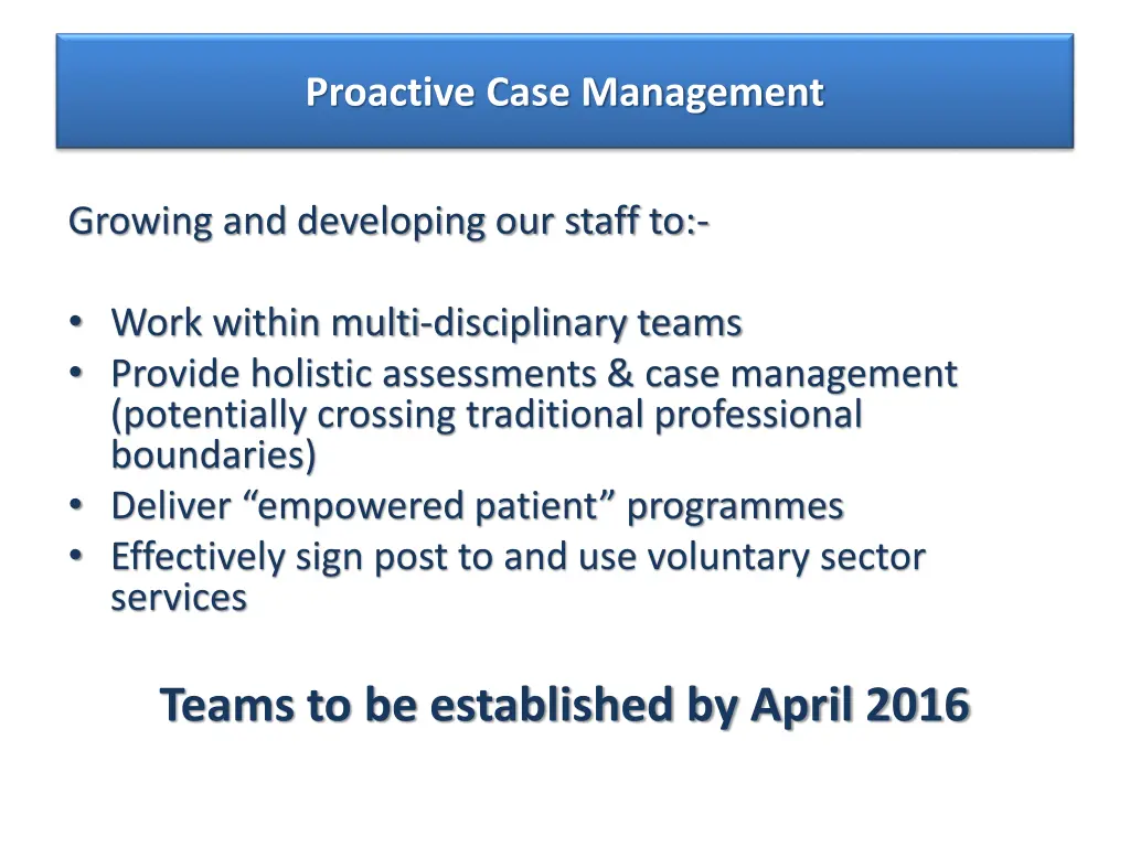 proactive case management 1