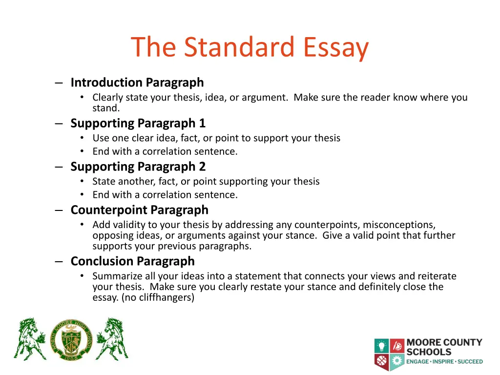 the standard essay