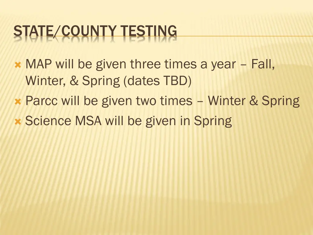 state county testing