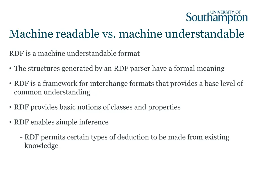 machine readable vs machine understandable 2