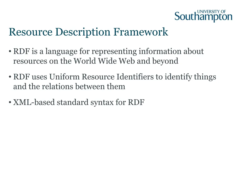 resource description framework 1