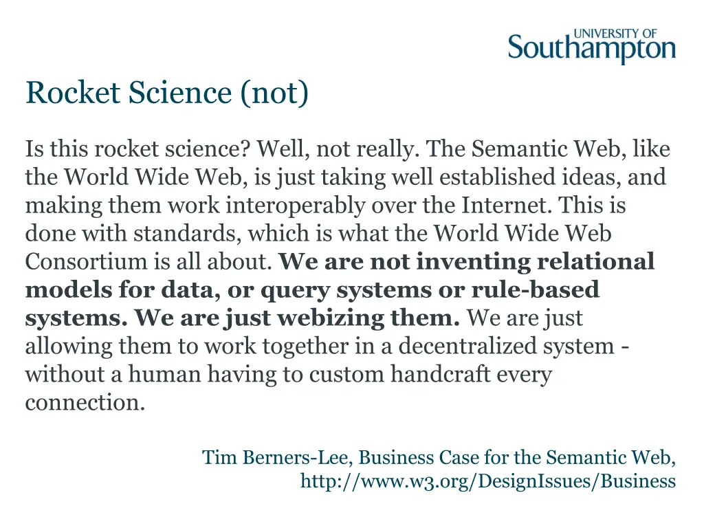 rocket science not