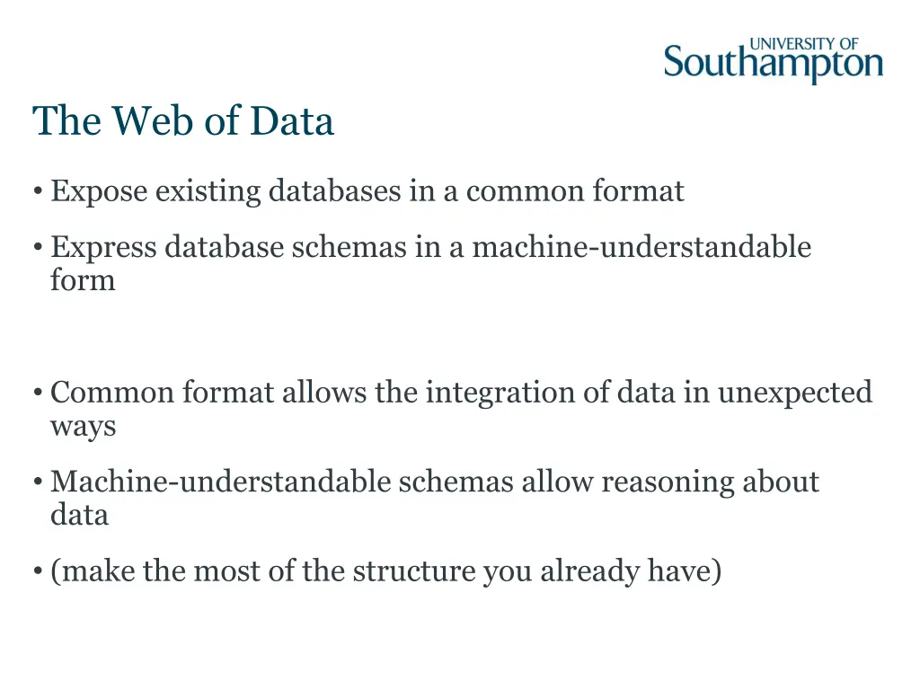 the web of data