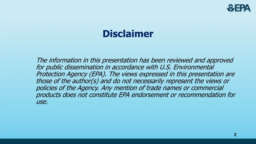 disclaimer