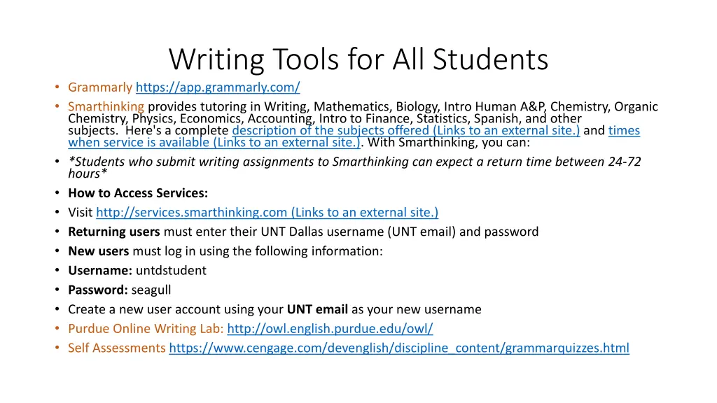 writing tools for all students grammarly https