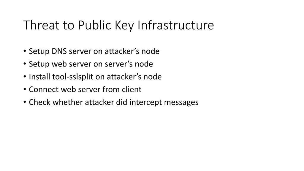 threat to public key infrastructure