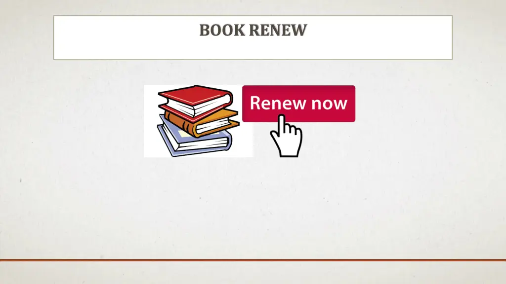 book renew