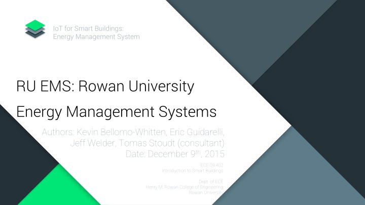 iot for smart buildings energy management system