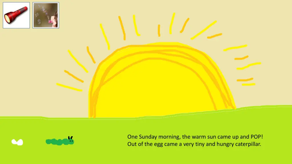 one sunday morning the warm sun came