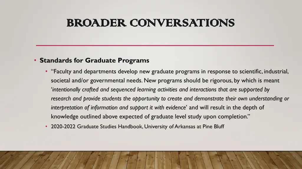 broader conversations broader conversations
