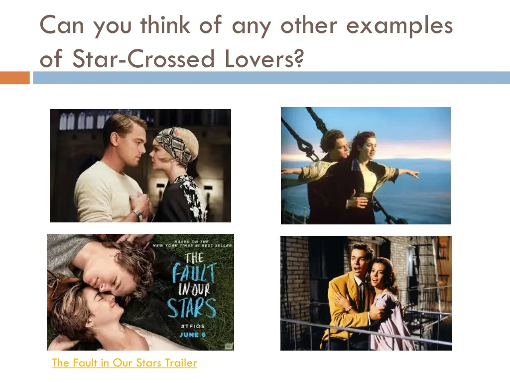 can you think of any other examples of star