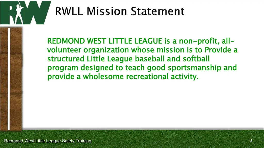 redmond west little league is a non volunteer
