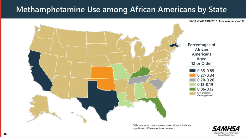 methamphetamine use among african americans 1