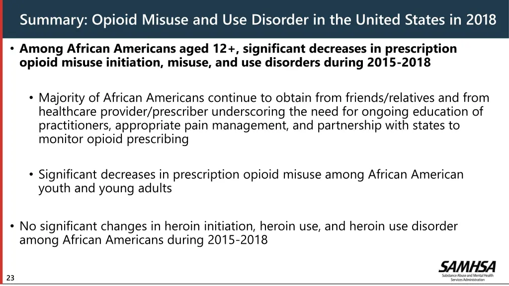 summary opioid misuse and use disorder