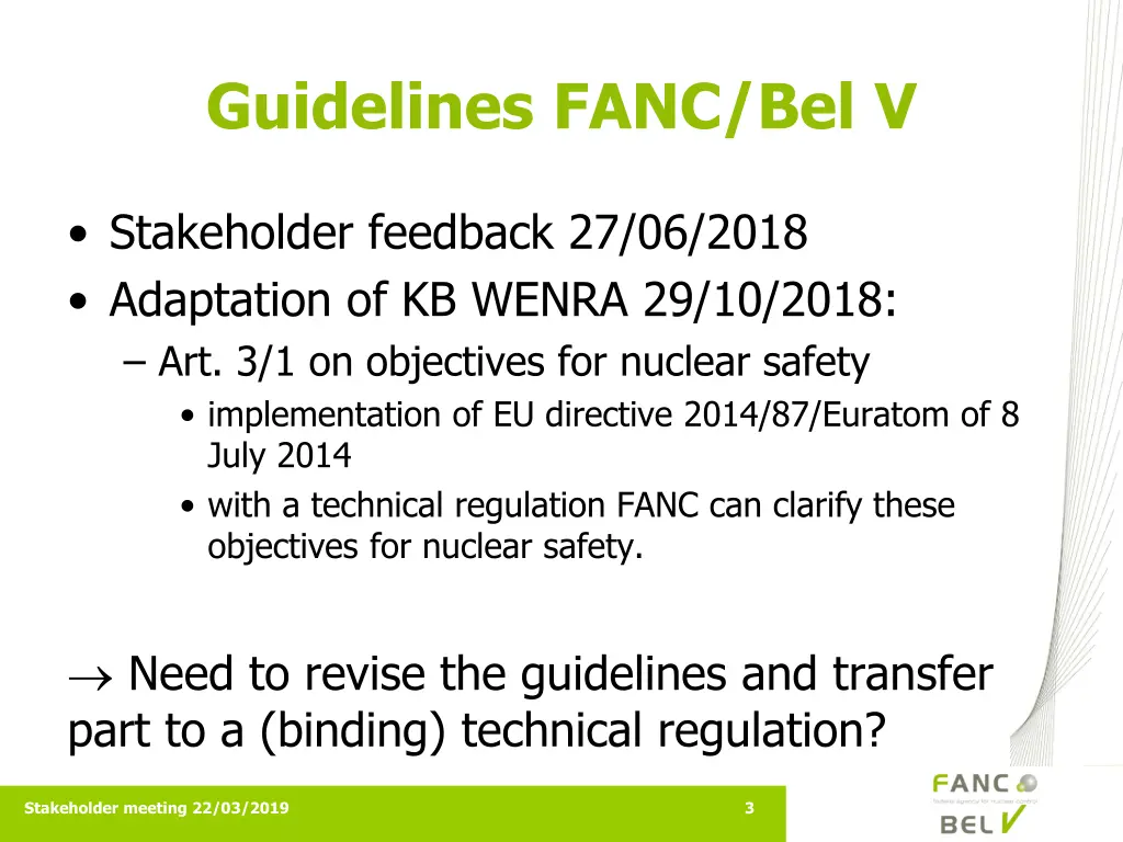 guidelines fanc bel v 1
