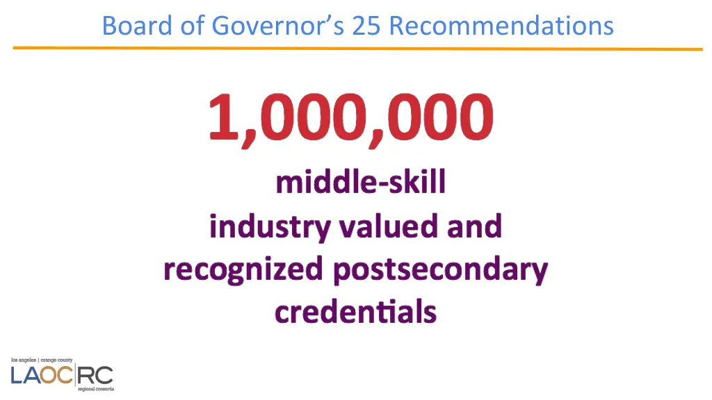 board of governor s 25 recommendations 4