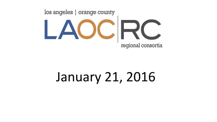 january 21 2016