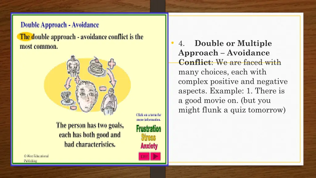 4 approach avoidance conflict we are faced with