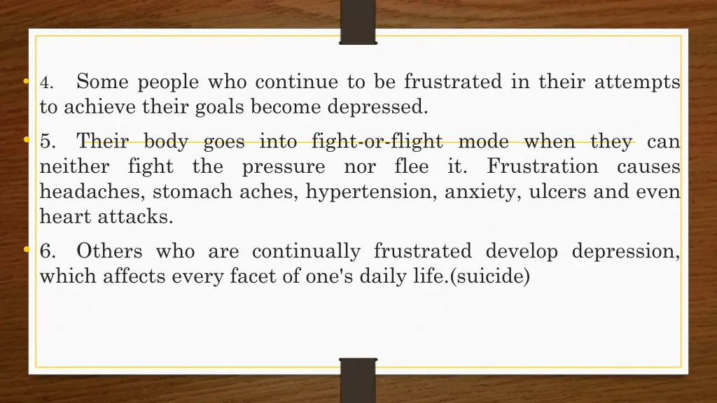 4 some people who continue to be frustrated