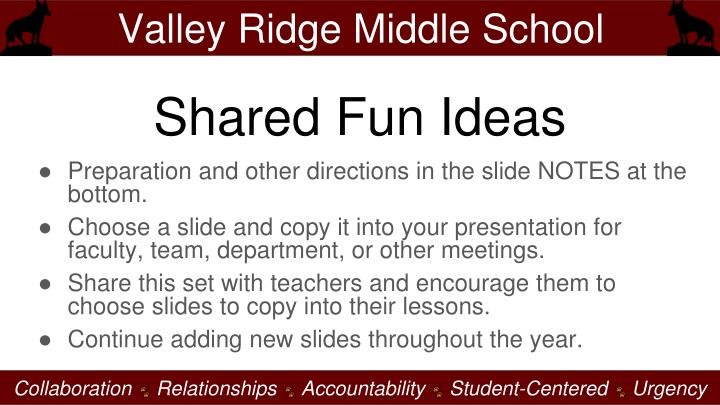 valley ridge middle school