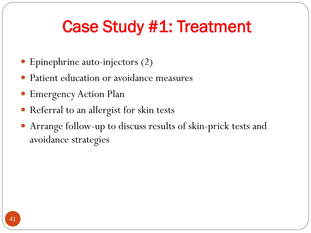 case study 1 treatment case study 1 treatment
