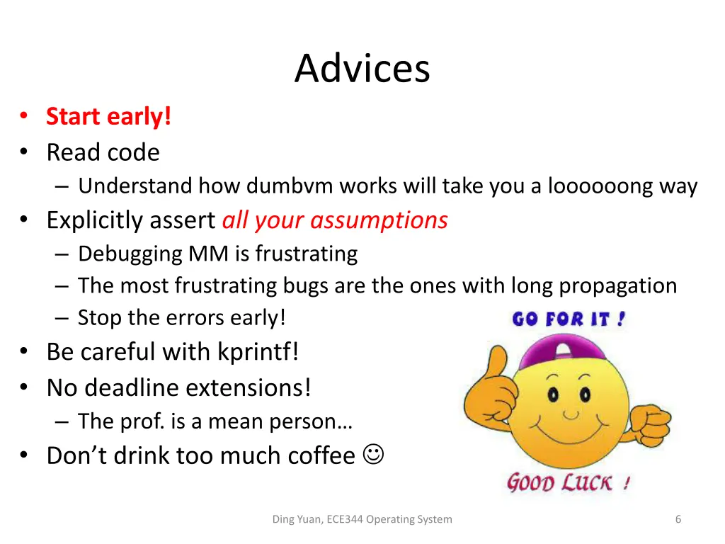 advices