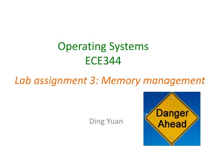 operating systems ece344